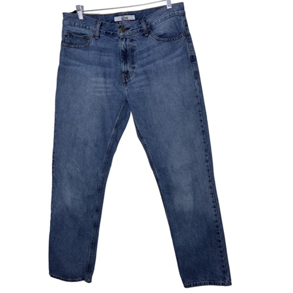 Tommy Hilfiger‎ Denim Blue Men's Straight Leg Jeans Classic Fit Size 33/32